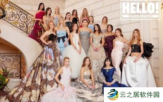 游民叭人：巴黎名媛舞会现“坏女孩”戏码 小辣椒女儿硬挤法国名媛抢C位