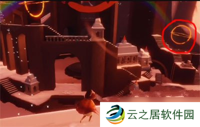 光遇霞谷彩虹蜡烛在哪里 光遇霞谷彩虹蜡烛收集位置图